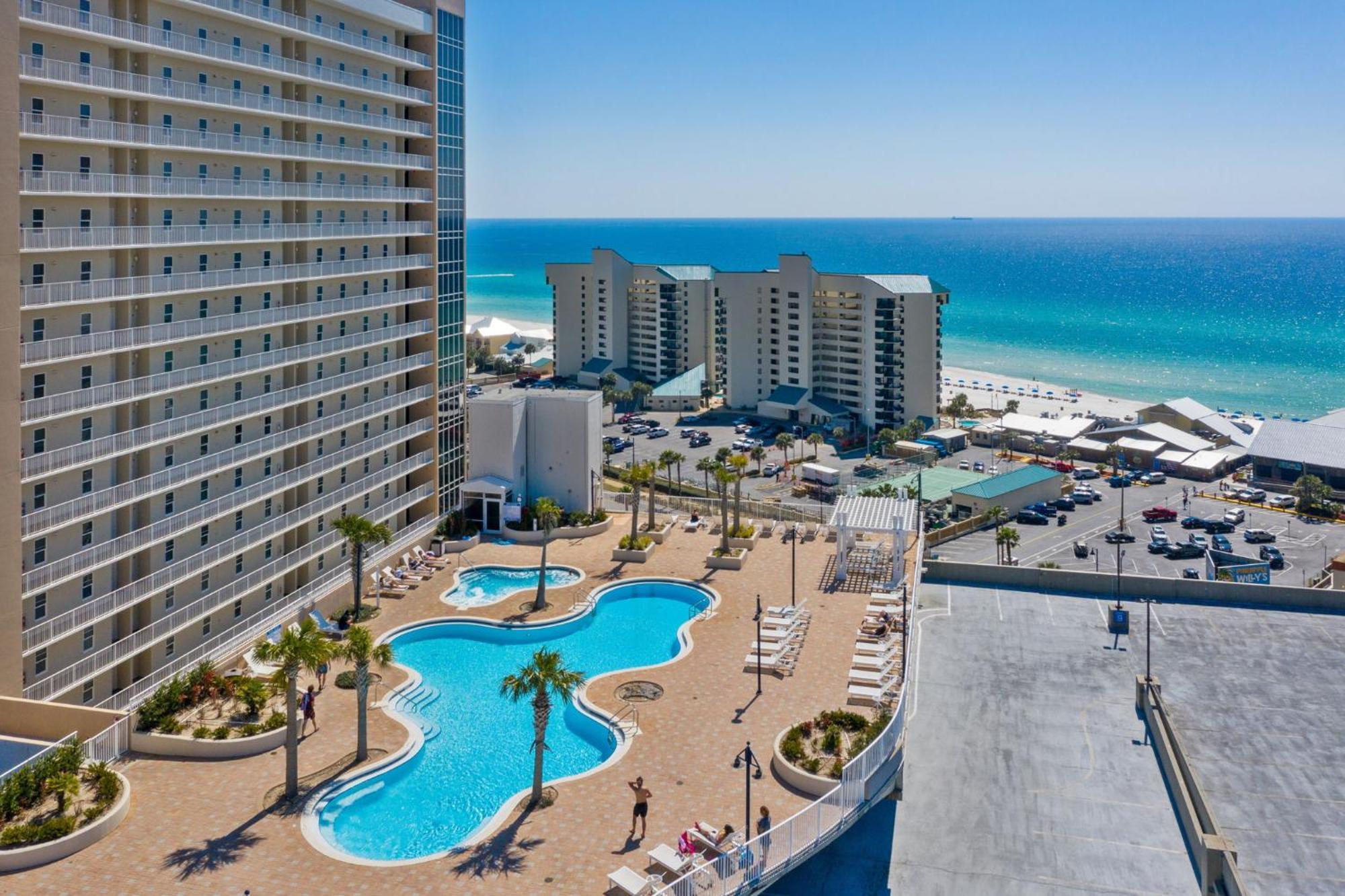 Amazing Beach Ocean View Condo! Free Beach Chairsservice! Sleeps 8! By Dolce Vita Getaways Pcb Panama City Beach Buitenkant foto