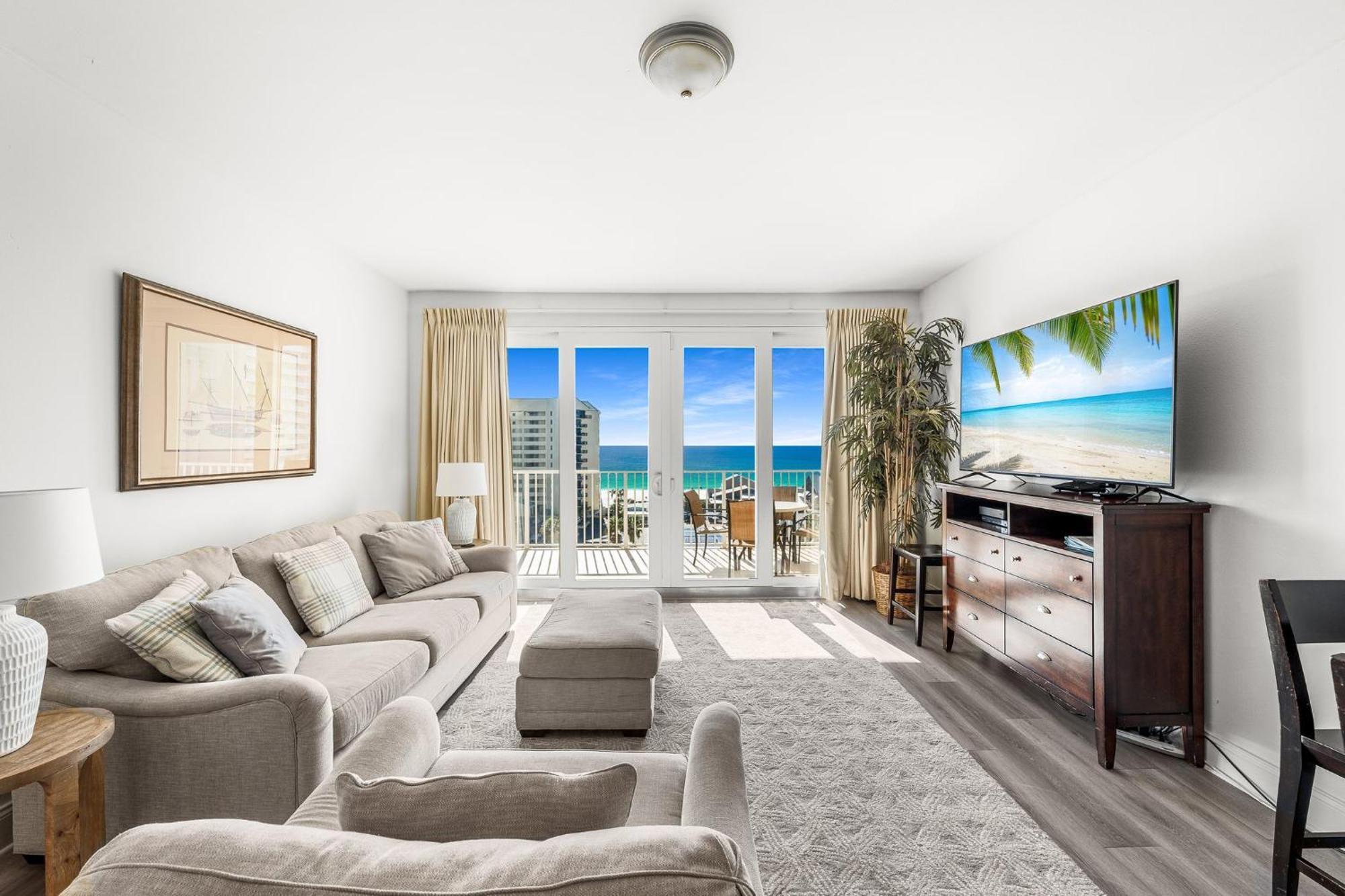Amazing Beach Ocean View Condo! Free Beach Chairsservice! Sleeps 8! By Dolce Vita Getaways Pcb Panama City Beach Buitenkant foto
