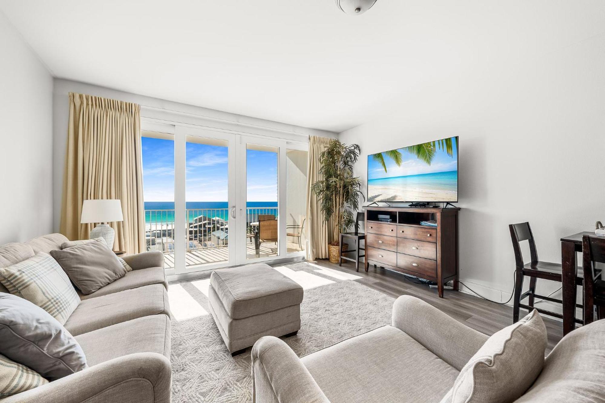 Amazing Beach Ocean View Condo! Free Beach Chairsservice! Sleeps 8! By Dolce Vita Getaways Pcb Panama City Beach Buitenkant foto